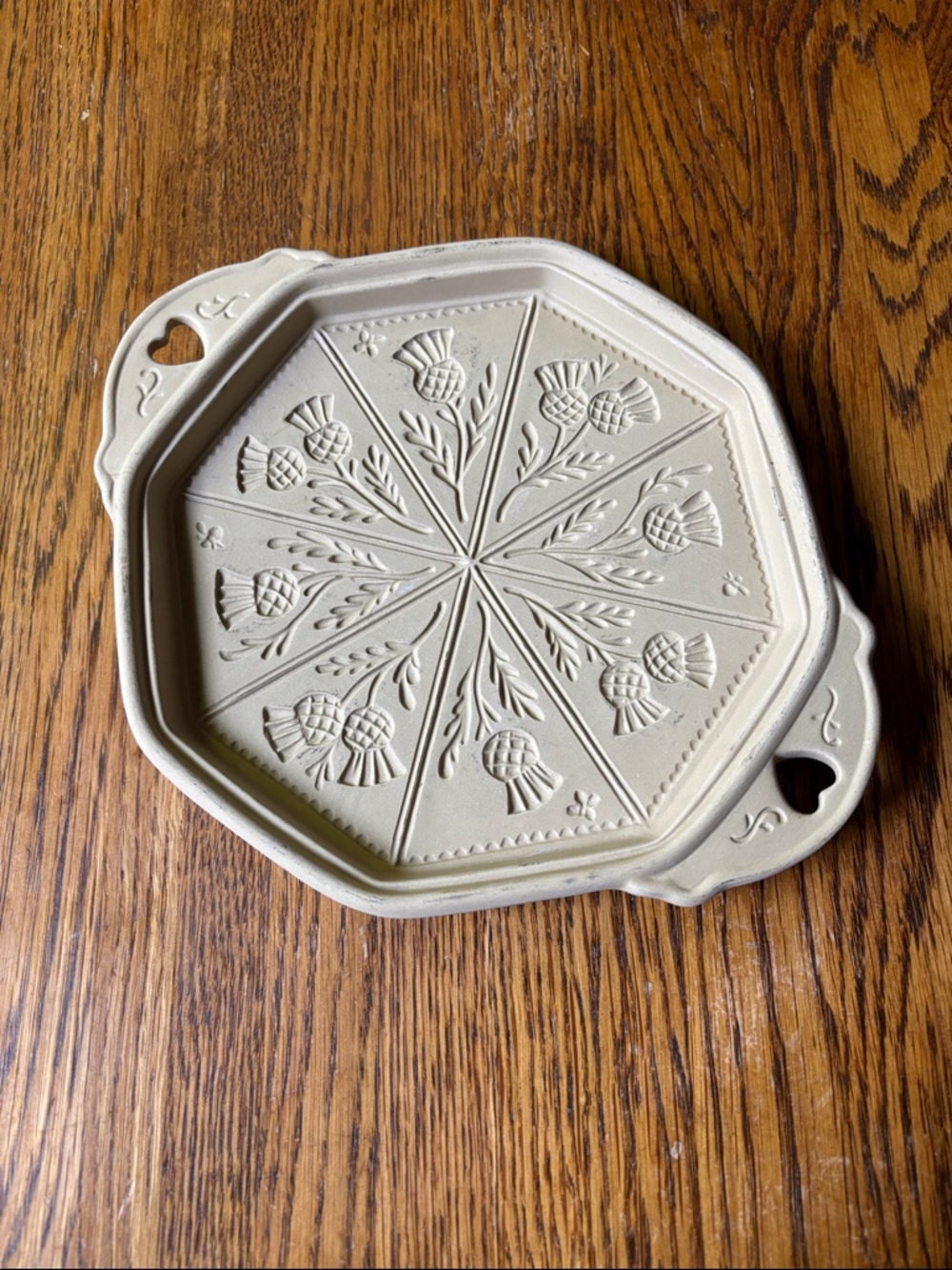 Brown Bag Cookie Mold with Butterflies and Flowers 1990